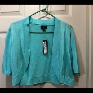 Turquoise cardigan
